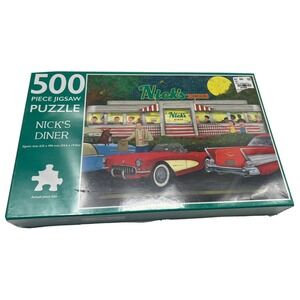 Page Publications Collection Nick's Diner Jigsaw Puzzles 500 Pieces Retro